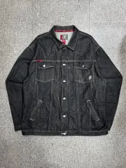 希少デッドストック ラフライダーズ デニムジャケット カバーオール 00s B系 Workers/ワーカーズ 『SUPER BIG CAT Jacket/スーパービック