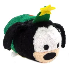 【中古】ぬいぐるみ グーフィー(ツリー/クリスマス) ぬいぐるみ ミニ(S) 「ディズニー TSUM TSUM -ツムツム-」 ディズニーストア限定