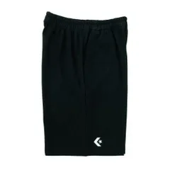 コンバース(CONVERSE) スウェットハーフパンツ CB102201-1900 ブラック Sサイズ