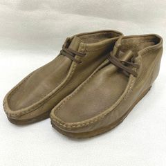 Clarks Wallabees クラークス ワラビー デザート ブーツ レザー ブラウン系  サイズ：US 8 1/2 M   靴 古着  中古