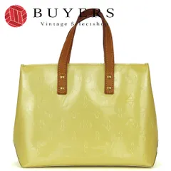 【中古】 ルイ・ヴィトン ハンドバッグ リードPM M91336 モノグラムヴェルニ ヌメ革 ベージュ ゴールド金具 ミニバッグ かわいい レディース 女性 LOUIS VUITTON