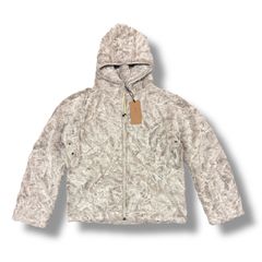 参考上代62700円 未使用品 NVRFRGT 24AW FAUX SHEARLING FULL ZIP UP