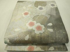 平和屋着物○訪問着 総刺繍 駒刺繍 竹屋町刺繍 陶器糸巻き銀杏