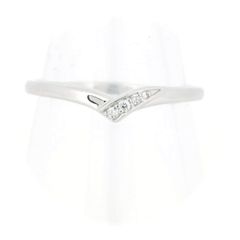 GSTV ダイヤモンド リング 指輪 0.02ct 14号 Pt999(プラチナ)  質屋出品