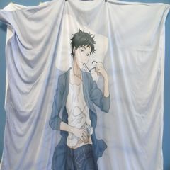ユーリonICE 描きおろし 勝生勇利 おやすみ布団カバー 150×210㎝ 未使用