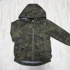 GAP ウィンドブレーカー アウター上着 カモフラ柄 迷彩 サイズ100