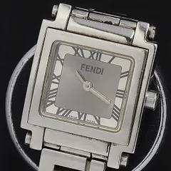 【ジャンク】FENDI レディース 時計 FENDI フェンディ 腕時計 ステンレススチール 5200L クオーツ