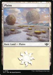 【中古】マジックザギャザリング 0278[L]：【OTJ】Plains/平地