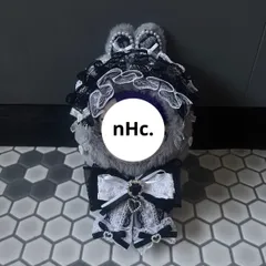 14.ぬい服 ぬいぐるみ服 たちみみうさぎさん 16cm メイドさん風