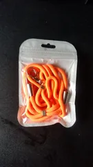 No.111 スマホ用 ストラップ ショルダー　色（オレンジ）