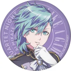 【中古】バッジ・ピンズ 美風藍 「うたの☆プリンスさまっ♪ CG STAR LIVE QUARTET NIGHT LIKE A GAME 缶バッジ丸型(キービジュアル)」
