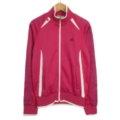 アディダス adidas CLIMALITE トラックジャケット ジャージ S 国内正規 ピンク