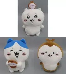 【中古】ぬいぐるみ 全3種セット カブトムシと一緒ぬいぐるみ 「ちいかわ なんか小さくてかわいいやつ」