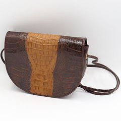 Vintage Saint Laurent Lizard ShoulderBag - メルカリ