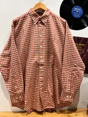 古着　チェックシャツ　長袖シャツ