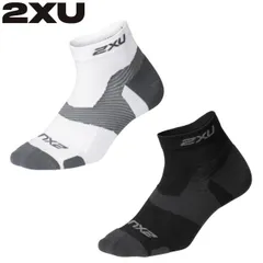 【新品】2XU ランニングソックス Vectr Light Cushion 1/4 CREW Compression Socks UA5047E ベクターライトクッション クルーソックス クォーター アーチサポート 吸汗速乾 ランニング マラソン トレイルラン