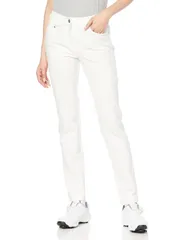 9_WH00(ホワイト) [マンシングウェア] 22年春夏モデル ゴルフ ロングパンツ ストレッチ クロスシェイプ 美スタイル ヒップアップ レディース WH00(ホワイト) 日本サイズ9 号相当