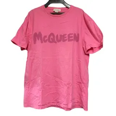 中古】 ALEXANDER McQUEEN アレキサンダーマックイーン Tシャツ ピンク 