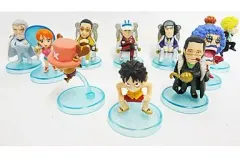 【中古】食玩 トレーディングフィギュア 全10種セット 「ワンピースコレクション 激闘!海賊団vs海軍」 