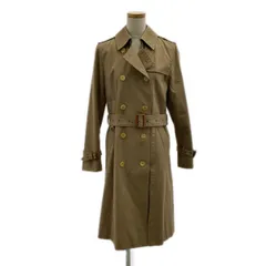 ADAM ET ROPÉ / アダムエロペ | ベルテッド トレンチコート / 柄総裏地 | 38 | ベージュ | レディース