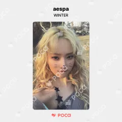 aespa ウィンター ファンミーティング md キャップ トレカ K-POP