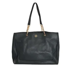 TORY BURCH(トリーバーチ) トートバッグ - ダークグリーン チェーンショルダー レザー