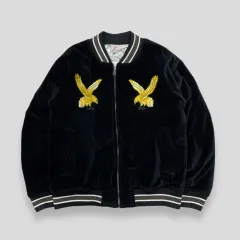 Schott USA NewYork 限定　日本 スカジャン 虎　サテン Schott USA NewYork 限定 日本 スカジャン 虎 サテン - メルカリ