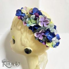 紫陽花のヘッドドレス【21／メモリーズ】