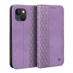 【大人気】Gedurya iPhone 15 Plus ケース 手帳型 アイフォン 15 plus ケース ひし形柄 iphone15plus ケース 手帳型 マグネット式 スタンド機能 アイフォン15プラス 携帯カバー カード収納 財布型 iphone 15