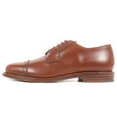 新品同様 Paraboot パラブーツ パンチドキャップトゥ カーフレザー シューズ ブラウン 茶 サイズ:7 靴 革靴 短靴 フォーマル オフィス ビジネス カジュアル フランス製 ブランドのサムネイル