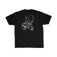 日本未発売 エステヴァン・オリオール LA フィンガー Tシャツ / ESTEVAN ORIOL LA FINGERS S/S TEE [BLACK]