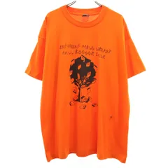 FRUIT OF THE LOOM BEST フルーツオブザルーム ベスト 90s USA製 オールド 半袖 Tシャツ XL オレンジ シングルステッチ メンズ 古着