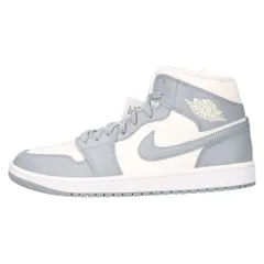 2023年最新】NIKE WMNS AIR JORDAN 1 MID BQ6472-111 WHITE/WHITE