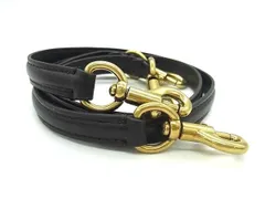 ■極美品■ COACH コーチ レザー バッグ用 ショルダーストラップ 肩掛け レディース ブラック系 DA6944のサムネイル