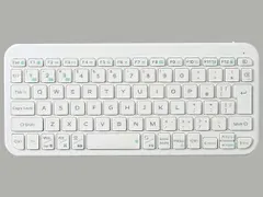 【新品・5営業日で発送】ELECOM エレコム Bluetoothミニキーボード／薄型／パンタグラフ／ホワイト(TK-TM10BPWH)