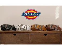 Dickies [ディッキーズ] ダブルピン PUレザーベルト 4色のサムネイル