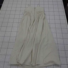 ◇ Θ PAGEBOY ページボーイ コットン ロング丈 キャミ ワンピース サイズF アイボリー系 レディース E  【1509180005427】