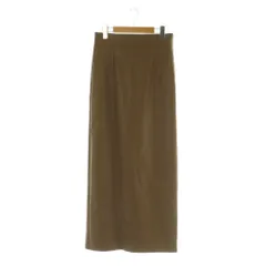 ガリャルダガランテ GALLARDAGALANTE フェイクレザータイトスカート ロング 0 ブラウン /MY ■OS