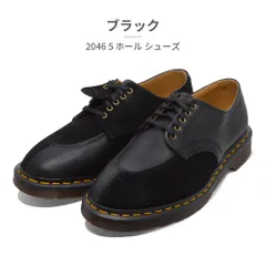 【正規品取扱店･新品】ドクターマーチン メンズ 5ホールブーツ 国内正規販売代理店 31043001 31043333 Dr.Martens 2046 ドレスシューズ REGENCY CALF/REPELLO CALF SUEDE