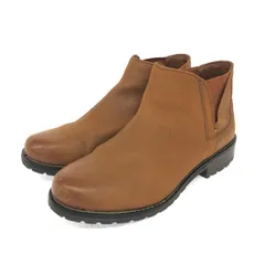 Clarks クラークス 表記サイズ:UK4  ブーツ  ブラウン  レザー レディース　241014004114