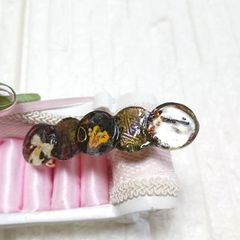 ヘアアクセサリー バレッタ『サークル』№229