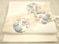 お仕立て上がり夏名古屋帯 新品未使用品 正絹 西陣織 No.417 - メルカリ