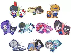 【中古】キーホルダー 全10種セット 「ブルーロック×サンリオキャラクターズ スペシャルラバーマスコット」