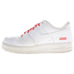NIKE (ナイキ) ×SUPREME AIR FORCE 1 LOW CU9225-100 シュプリーム エアフォース ローカットスニーカー ホワイト US8/26.0cm