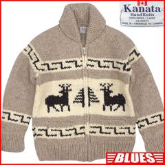 カウチン セーター kanata ニット XL カナダ製 カナタ ハンドニット カウチンセーターサイズXL一覧←SEULB屋着古← HN2248