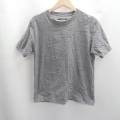 ◇ ⊂ nano universe ナノ ユニバース SHELTECH 半袖 Tシャツ カットソー サイズ L グレー系 メンズ E  【1502030046892】