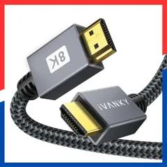 【数量限定】など適用 TV ｈｄｍｉケーブル cable 4K(120Hz) eARC/48Gbps/UHD/HDR10+/3D/高速 2.1 イーサネット/HDCP2.3対応 hdmi hdmi hdmi Nintendo iVANKY Switch PS5