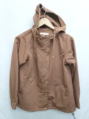 ◇ ⊇ pink adobe ピンクアドベ 長袖 ブルゾン ジャケット サイズS ブラウン レディース P  【1409090040542】