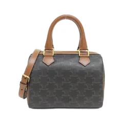 【CELINE】セリーヌ ミニ ボストン トリオンフキャンバス CELINE】セリーヌ ミニ ボストン トリオンフキャンバス (CELINE