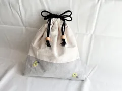 ミナペルホネン　巾着ポーチ